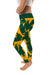 Baylor Bears Vive La Fete Paint Brush Logo on Waist Women Green Yoga Leggings - Vive La Fête - Online Apparel Store