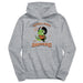 Bucknell University Bison Dinorrific Heather Grey Cotton Youth Hoodie