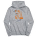 Bucknell University Bison Excavator Heather Grey Cotton Youth Hoodie