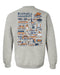 Bucknell University Bison Hand Sketched Vive La Fete Impressions Artwork Navy Crew Neck Sweatshirt for Women - Vive La Fête - Online Apparel Store