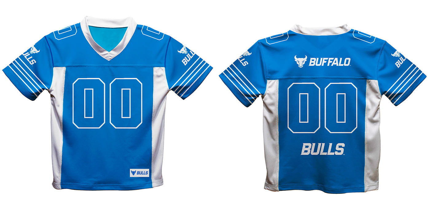 Buffalo Bulls Vive La Fete Game Day Blue Boys Fashion Football T-Shirt - Vive La Fête - Online Apparel Store