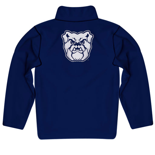 Butler Bulldogs Vive La Fete Game Day Solid Blue Quarter Zip Pullover Sleeves - Vive La Fête - Online Apparel Store