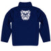 Butler Bulldogs Vive La Fete Game Day Solid Blue Quarter Zip Pullover Sleeves - Vive La Fête - Online Apparel Store