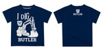 Butler Bulldogs Vive La Fete Excavator Boys Game Day Blue Short Sleeve Tee - Vive La Fête - Online Apparel Store