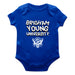 BYU Cougars Vive La Fete Infant Game Day Royal Short Sleeve Bodysuit