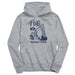 BYU Cougars Excavator Heather Grey Cotton Youth Hoodie