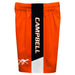 Campbell Camels Vive La Fete Game Day Orange Stripes Boys Solid Black Athletic Mesh Short - Vive La Fête - Online Apparel Store