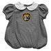 Colorado College Tigers Embroidered Black Girls Baby Bubble Short Sleeve