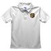 Colorado College Tigers Embroidered White Short Sleeve Polo Box Shirt