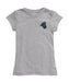 Coastal Carolina Chanticleers CCU Hand Sketched Vive La Fete Impressions Artwork Grey Girls Cotton Short Sleeve Tee
