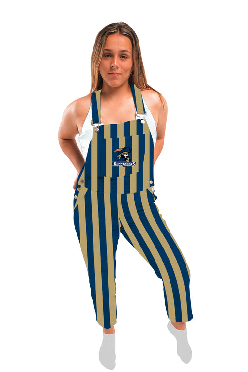 Charleston Southern Buccaneers Vive La Fete Blue Gold Stripes Logo Youth Overall Team Bibs