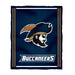 Charleston Southern Buccaneers Vive La Fete Kids Game Day Blue Plush Soft Minky Blanket 36 x 48 Mascot