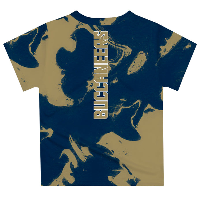 Charleston Southern Buccaneers CSU Vive La Fete Marble Boys Game Day Blue Short Sleeve Tee - Vive La Fête - Online Apparel Store