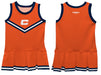 Carroll Pioneers Vive La Fete Game Day Orange Sleeveless Cheerleader Dress - Vive La Fête - Online Apparel Store