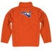 Carroll Pioneers Vive La Fete Game Day Solid Orange Quarter Zip Pullover Sleeves - Vive La Fête - Online Apparel Store