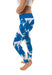 Cal State San Marcos Cougars Vive La Fete Paint Brush Logo on Waist Women Blue Yoga Leggings - Vive La Fête - Online Apparel Store