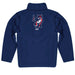 Columbus State Cougars Vive La Fete Game Day Solid Blue Quarter Zip Pullover Sleeves - Vive La Fête - Online Apparel Store