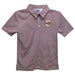 Charleston Cougars COC Embroidered Maroon Stripes Short Sleeve Polo Box Shirt