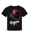 Charleston Cougars COC Original Dripping Baseball Helmet Black T-Shirt Cotton by Vive La Fete