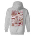 Charleston Cougars COC Hand Sketched Vive La Fete Impressions Artwork Maroon Cotton Fleece Long Sleeve Hoodie - Vive La Fête - Online Apparel Store