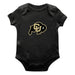 Colorado Buffaloes CU Cotton Short Sleeve Bodysuit Black