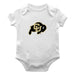 Colorado Buffaloes CU Cotton Short Sleeve Bodysuit White