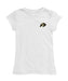 Colorado Buffaloes CU Hand Sketched Vive La Fete Impressions Artwork White Girls Cotton Short Sleeve Tee