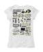 Colorado Buffaloes CU Hand Sketched Vive La Fete Impressions Artwork White Girls Cotton Short Sleeve Tee - Vive La Fête - Online Apparel Store