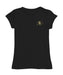 Colorado Buffaloes CU Hand Sketched Vive La Fete Impressions Artwork Black Girls Cotton Short Sleeve Tee