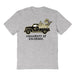 Colorado Buffaloes CU Hand Sketched Vive La Fete Impressions Truck Kids Grey Cotton T-shirt