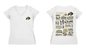 Colorado Buffaloes CU Hand Sketched Vive La Fete Impressions Artwork Black Women Cotton Short Sleeve V-Neck Tshirt - Vive La Fête - Online Apparel Store