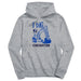 Creighton University Bluejays Excavator Heather Grey Cotton Youth Hoodie