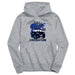 Creighton University Bluejays Full Speed Heather Grey Cotton Youth Hoodie