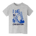 Creighton University Bluejays Vive La Fete Excavator Heather Grey Cotton Short Sleeve Tee