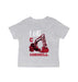 Cornell Big Red Vive La Fete Excavator Grey Cotton Short Sleeve Tee