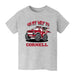 Cornell Big Red Vive La Fete On My Way Monster Truck Grey Cotton Short Sleeve Tee
