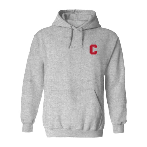 Cornell Big Red Hand Sketched Vive La Fete Impressions Artwork Grey Boys Cotton Fleece Long Sleeve Hoodie