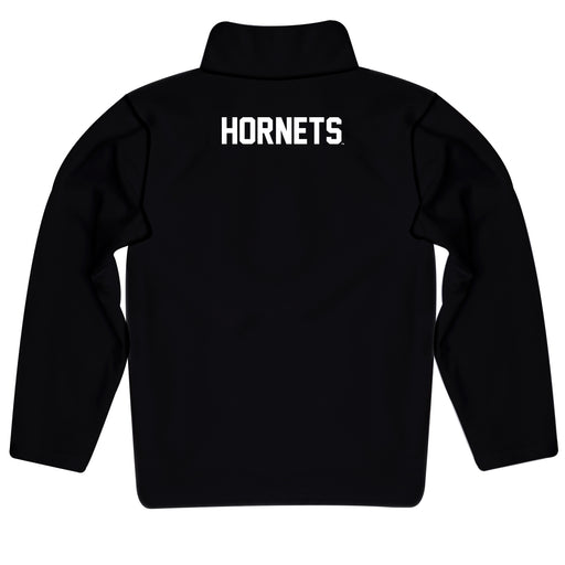 Sacramento State Hornets Vive La Fete Logo and Mascot Name Womens Black Quarter Zip Pullover - Vive La Fête - Online Apparel Store