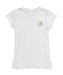 Cal State LA Golden Eagles  Hand Sketched Vive La Fete Impressions Artwork White Girls Cotton Short Sleeve Tee