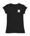 Cal State LA Golden Eagles  Hand Sketched Vive La Fete Impressions Artwork Black Girls Cotton Short Sleeve Tee
