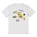 Cal State LA Golden Eagles  Hand Sketched Vive La Fete Impressions Icones Kids White T-shirt