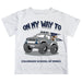 Colorado School of Mines Orediggers Vive La Fete Monster Truck Boys Game Day White Short Sleeve Tee