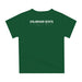 Colorado State Rams CSU Original Dripping Football Green T-Shirt by Vive La Fete - Vive La Fête - Online Apparel Store