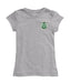 Colorado State Rams CSU Hand Sketched Vive La Fete Impressions Artwork Grey Girls Cotton Short Sleeve Tee