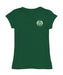 Colorado State Rams CSU Hand Sketched Vive La Fete Impressions Artwork Green Girls Cotton Short Sleeve Tee