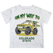 Colorado State Rams CSU Vive La Fete Monster Truck Boys Game Day White Short Sleeve Tee