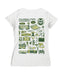 Colorado State Rams CSU Hand Sketched Vive La Fete Impressions Artwork Green Women Cotton Short Sleeve V-Neck Tshirt - Vive La Fête - Online Apparel Store