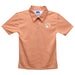 Clemson Tigers Embroidered Orange Stripes Short Sleeve Polo Box Shirt