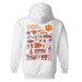 Clemson Tigers Hand Sketched Vive La Fete Impressions Artwork Orange Cotton Fleece Long Sleeve Hoodie - Vive La Fête - Online Apparel Store