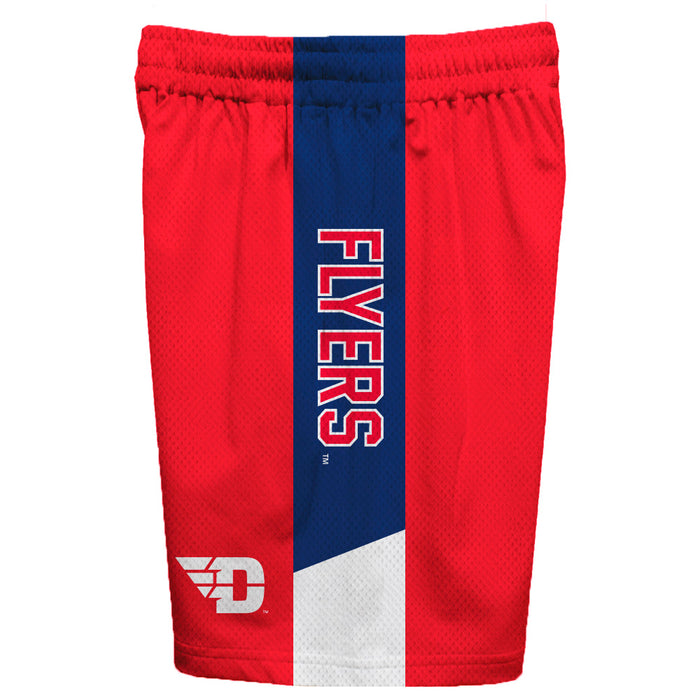 Dayton Flyers Vive La Fete Game Day Red Stripes Boys Solid Blue Athletic Mesh Short - Vive La Fête - Online Apparel Store